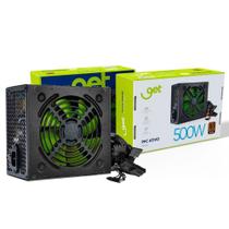 Fonte de Alimentação Get 500W 80 Plus Bronze Bivolt Fonte de Alimentação Get 500W 80 Plus Bronze Bivolt