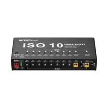 Fonte de Alimentação Isolada MOSKY ISO-10 para Pedal de Guitarra - 10 Saídas (5V, 9V, 12V, 18V)