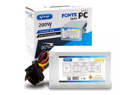 Fonte De Alimentação Knup Kp-517 200W - Bivolt Automática