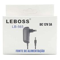 Fonte De Alimentação Leboss 12v 3a P4 Lb-565