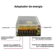 Fonte De Alimentação LED 12V Transformador AC 220V Para DC Para Fita LED 1A 2A 5A 10A 15A 20A 30A