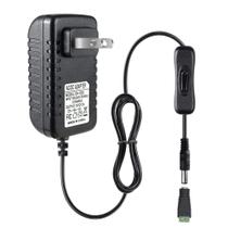 Fonte de alimentação LightingWill 12V 2A 24W com interruptor liga/desliga 110V Fonte de alimentação LightingWill 12V 2A 24W com interruptor liga/desliga 110V