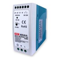 Fonte De Alimentação Mdr-60-24 24v 2,5a 60w Fonte Chaveada Fonte De Alimentação Mdr-60-24 24v 2,5a 60w Fonte Chaveada