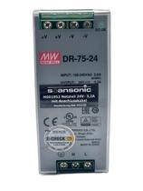 Fonte De Alimentação Mean Well Dr-75-24 Fonte De Alimentação Mean Well Dr-75-24