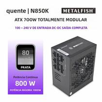 Fonte De Alimentação METALFISH KIRIN850K ATX 600W 700W 80 plus SILVER ATX3.0 Para Computador Gamer