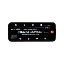 Fonte de Alimentação MOOER Micro Power 9V 8 Saídas 300mA Fonte de Alimentação MOOER Micro Power 9V 8 Saídas 300mA