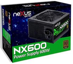 FOnte de Alimentacao Nexusgamer NX600 80 Plus Bronze - 600 watts - PFC Ativo