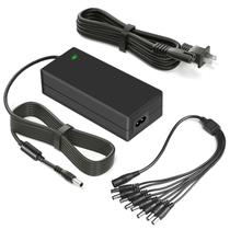 Fonte de alimentação para câmera de segurança Mareisa 12V 5A com divisor Fonte de alimentação para câmera de segurança Mareisa 12V 5A com divisor