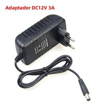 Fonte De Alimentação Para Fita De LED 12V Transformador AC/DC 110V 220V Para 1A 2A 3A Adaptador Fonte De Alimentação Para Fita De LED 12V Transformador AC/DC 110V 220V Para 1A 2A 3A Adaptador