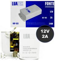 Fonte De Alimentação Para Fita Led Câmera Cftv Dvr Eficiênte LKF122