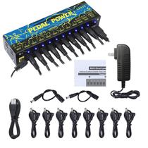 Fonte de Alimentação para Guitarra AFOT com 10 Saídas DC Isoladas 9V/12V/18V Fonte de Alimentação para Guitarra AFOT com 10 Saídas DC Isoladas 9V/12V/18V
