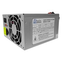 Fonte De Alimentação para PC Desktop ATX 250W Sata 24 Pinos Dex Dmix A-250W