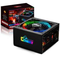 Fonte de Alimentação Para PC Gamer Cowboy Atx 600w Bivolt KP535