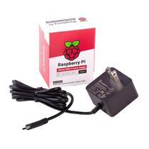Fonte de alimentação Raspberry Pi 15W USB-C 5.1V 3A com cabo de 1,5 m