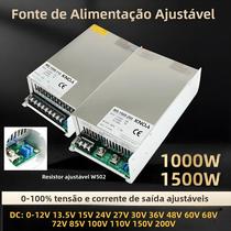 Fonte De Alimentação Regulada Ajustável 1000W 1500W DC 12V 13.5V 15V 24V 36V 48V 60V 72V 80V 90V Fonte De Alimentação Regulada Ajustável 1000W 1500W DC 12V 13.5V 15V 24V 36V 48V 60V 72V 80V 90V