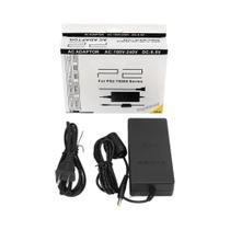 Fonte De Alimentação Substituta Para PS2 Slim Adaptador AC Carregador Cabo 100-240V DC 8.5V Plugue