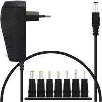 Fonte De Alimentação Universal 3 4.5 6 7.5 9 12v Com 7 Plugs - MBtech