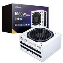 Fonte de alimentação Vetroo 1000W 80 Plus Gold Full Modular White