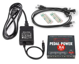Fonte de Alimentação Voodoo Lab Pedal X4 com Saídas Isoladas de 18V