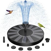 Fonte de banho Solar Bird AISITIN 5,1" com 6 bicos flutuantes
