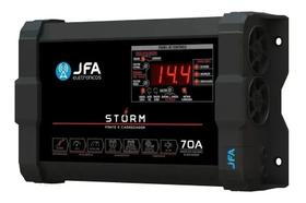 Fonte de bateria jfa 70a bivolt automatico Fonte de bateria jfa 70a bivolt automatico