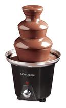 Fonte de Chocolate para Fondue Nostalgia - 3 Andares, 700ml - Preto