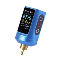 Fonte De Energia Portátil Sem Fio Para Tatuagem De 2000mAh Com Tela Colorida E Display Digital Para