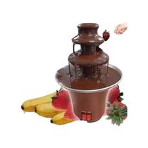 Fonte de fondue de chocolate com capacidade de três níveis de 500g