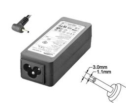 Fonte de notebook samsung 19v/ 2.1a/ 40w - pino ultra fino Fonte de notebook samsung 19v/ 2.1a/ 40w - pino ultra fino