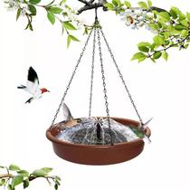 Fonte de pia solar pendente Birds para banheiro