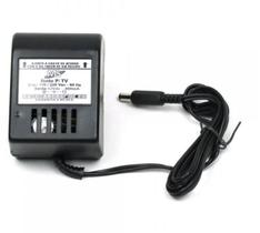 Fonte de Transformador 12VDC(contínua) - 800mah. (negativo interno no pino) - MS