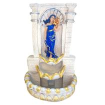 Fonte Decorativa Gruta De Pedras Queda D'água Dama com vaso
