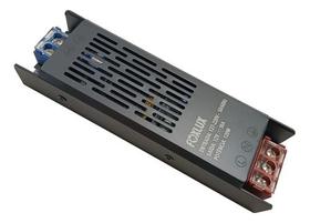 Fonte Driver Slim para Fita LED Bivolt Foxlux 12V 16A