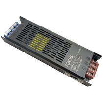 Fonte Driver Slim para Fita LED Bivolt Foxlux 12V 16A Fonte Driver Slim para Fita LED Bivolt Foxlux 12V 16A