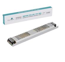 Fonte Driver Slim Perfil 12v 20a 200w Para Fita Led Gaya