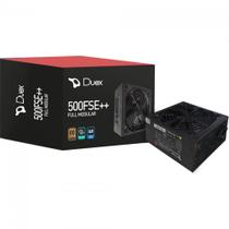 Fonte Duex 500FSE++, 500W, 80 Plus Bronze, Full Modular Fonte Duex 500FSE++, 500W, 80 Plus Bronze, Full Modular