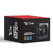 Fonte Duex 600w, 80 Plus Bronze, Preta - Dx600fse+ Fonte Duex 600w, 80 Plus Bronze, Preta - Dx600fse+