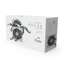 Fonte Duex Pulse Pro, 600W, 80 Plus Bronze, TecLab, PFC Ativo, Branco, DXFOPRO600WFSE+