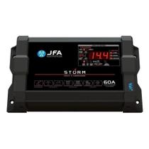 Fonte e carregador de bateria jfa storm plus 60a bivolt Fonte e carregador de bateria jfa storm plus 60a bivolt