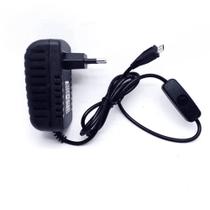 Fonte Estabilizada Carregamento Para Pi, Pi2, Pi3 e Pi 3 B+ Micro USB 5V 3A 0445131 U1001