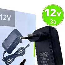Fonte Estabilizada Para Camera de segurança / Bivolt 12v 3a 110v 220v Cftv Led