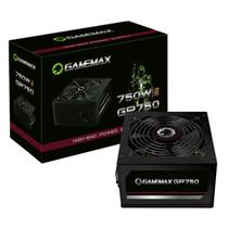 Fonte Gamemax GP750, 750W, 80 Plus Bronze, PFC Ativo Fonte Gamemax GP750, 750W, 80 Plus Bronze, PFC Ativo