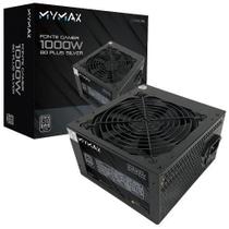 Fonte Gamer Atx 1000W, 80 Plus Silver Pfc Ativo Mpsu/Fp1000W