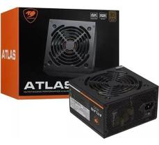 Fonte Gamer ATX 650W Cougar Atlas 650 80 Plus Bronze PFC Ativo Preta CGR BD650