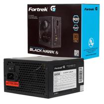 Fonte Gamer ATX Fortrek Black Hawk 500W 80 Plus Bronze Pfc Ativo