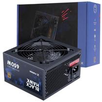 Fonte Gamer ATX Fortrek Black Hawk 650W Real, 80 Plus Bronze, PFC Ativo, Bivolt Automática, Silenciosa - 83589