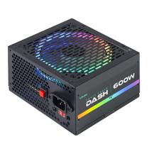 Fonte gamer dash 600w preto com fan led rgb - vfg600wpr Fonte gamer dash 600w preto com fan led rgb - vfg600wpr