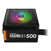 Fonte Gamer Gamdias Kratos E1-500 500W RGB Fonte Gamer Gamdias Kratos E1-500 500W RGB