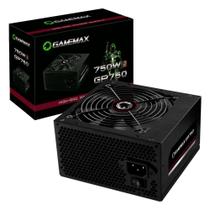 Fonte Gamer Gamemax Gp750, 750W, Pfc Ativo, 80 Plus Bronze Fonte Gamer Gamemax Gp750, 750W, Pfc Ativo, 80 Plus Bronze