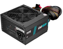 Fonte Gamer K-mex EU459 80plus White 500W Com Cabo